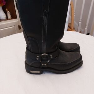 Milwaukee Motorcycle Boots Mens Size 9